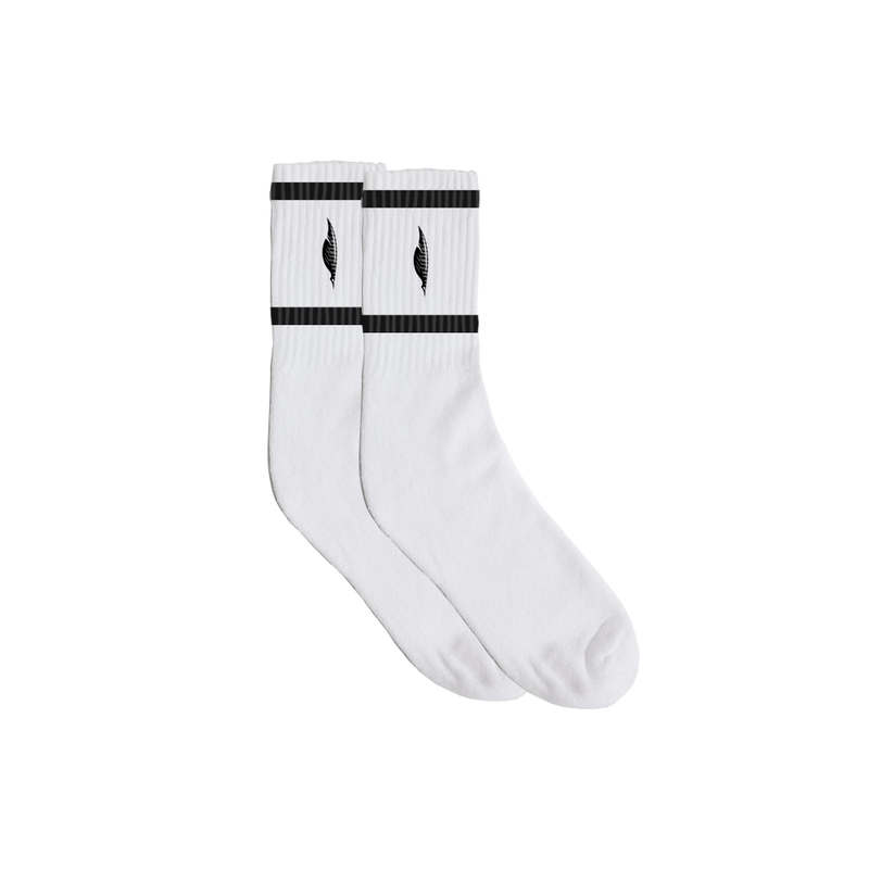 Two Stripe Logo Socks